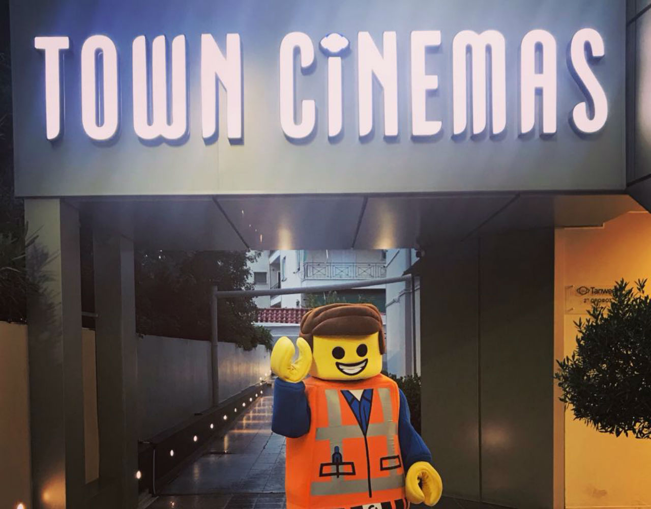 Spotted-o Emmet βρέθηκε στα Town Cinemas για μια guest εμφάνιση