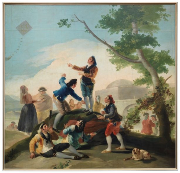 Ο Χαρταετός (La Cometa), έργο του Ισπανού ζωγράφου Francisco Goya.