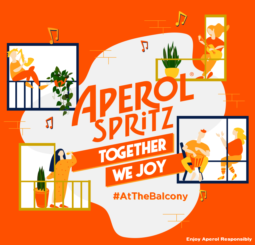 Aperol Spritz: Μοναδικές Live Streaming Συναυλίες στο…μπαλκόνι σου